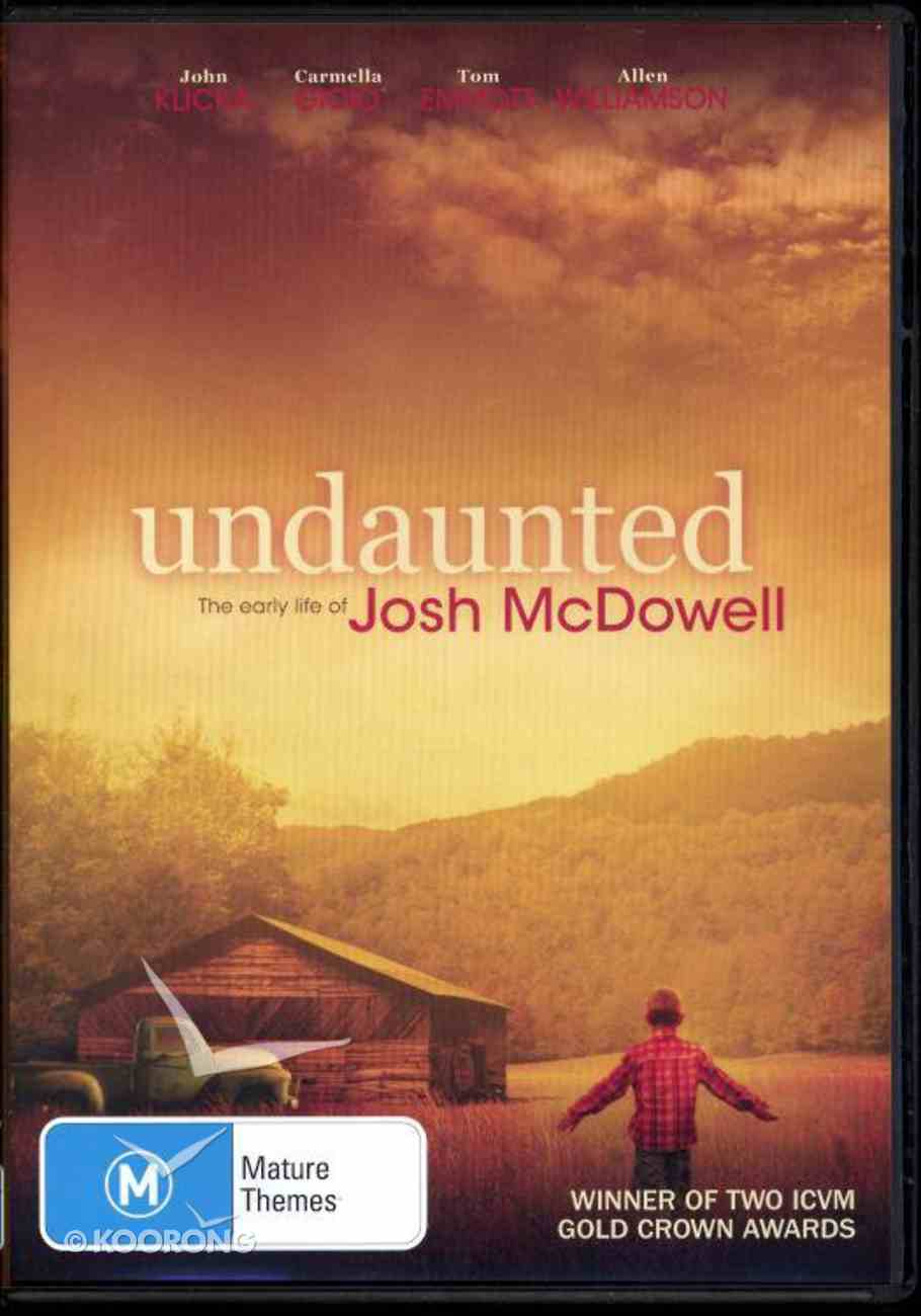 Undaunted: The Early Life of Josh Mcdowell DVD