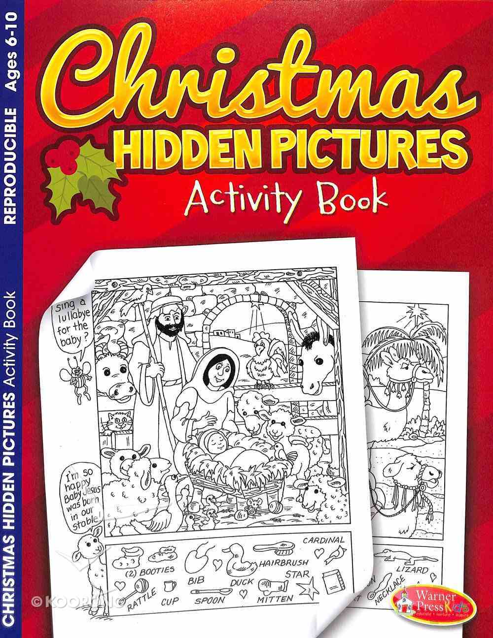 Christmas Hidden Pictures (Ages 6-10, Reproducible) (Warner Press Colouring & Activity Books Series) Paperback