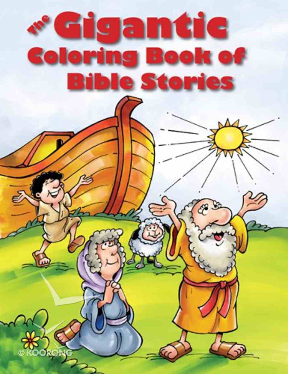 Gigantic Colouring Book of Bible Stories Paperback
