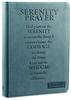 Journal: Serenity Prayer Turquoise, Hany-Sized Imitation Leather - Thumbnail 0
