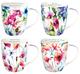 Ceramic Mugs 296ml: Seeds of Love, Floral (Set Of 4) Homeware - Thumbnail 0