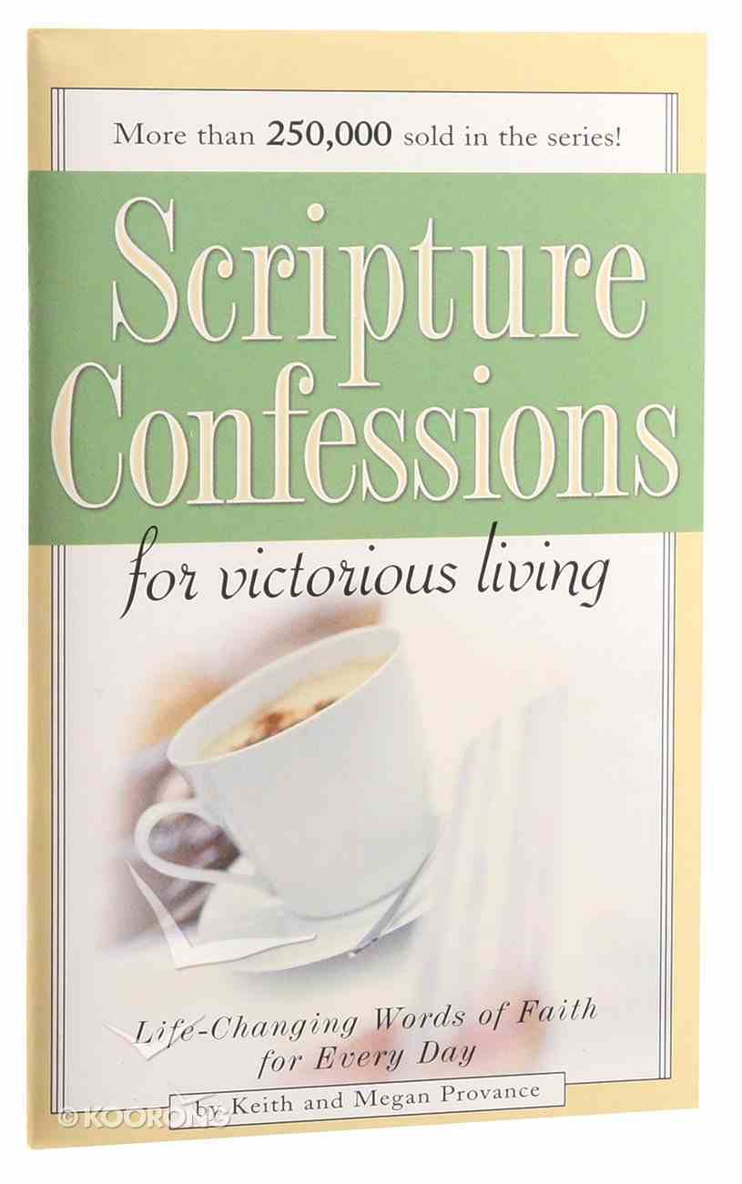 Scripture Confessions For Victorious Living Booklet