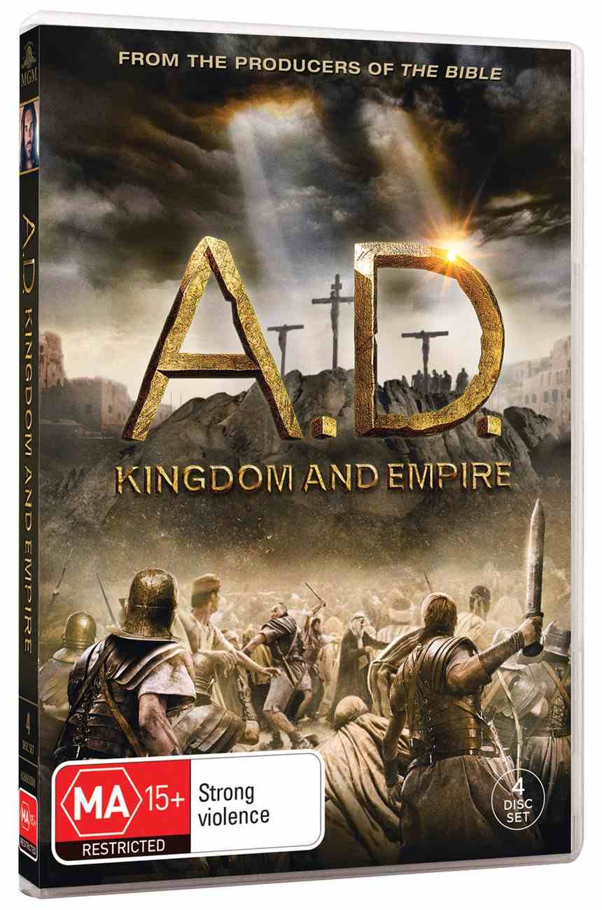 A D Kingdom And Empire A.D. Kingdom and Empire Mini-Series (4-dvd Set) by Mark Burnett | Koorong
