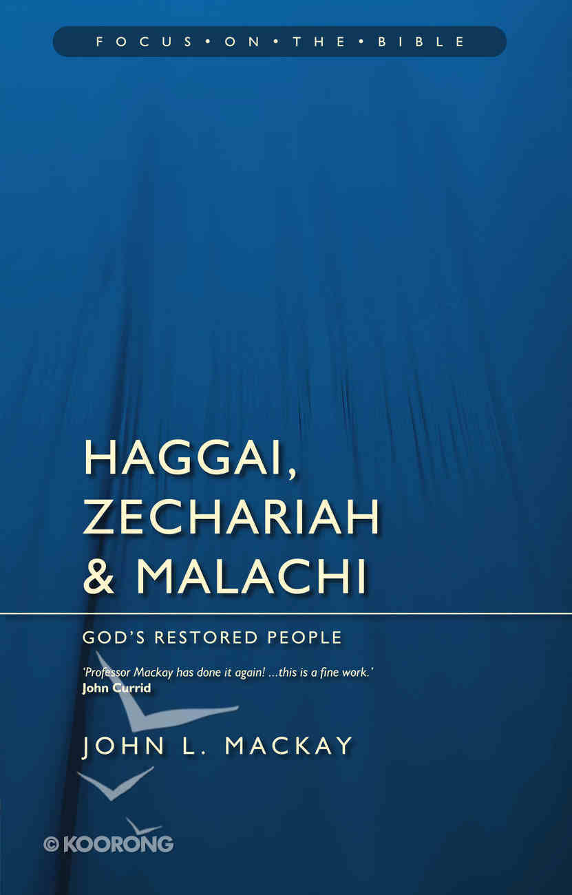 Fotb: Haggai, Zechariah and Malachi PB Large Format