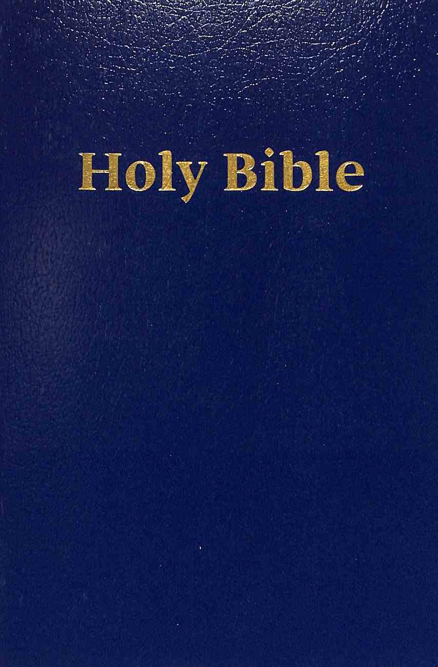 Erv Large Print Holy Bible Blue Softcover Koorong