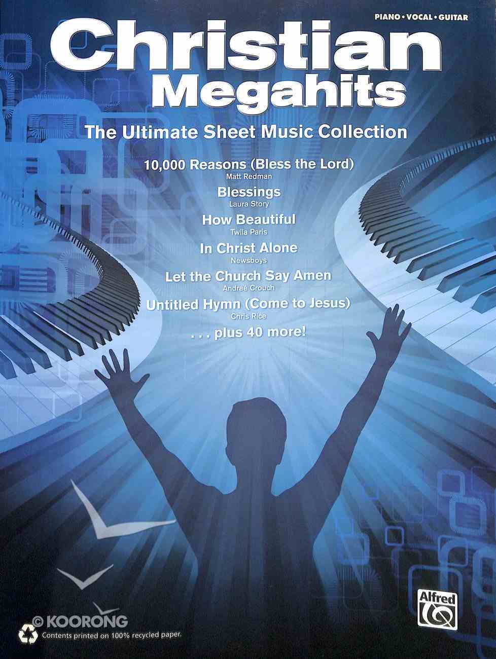 Christian Megahits: The Ultimate Sheet Music Collection; Piano/Vocal/Guitar (Music Book) Paperback