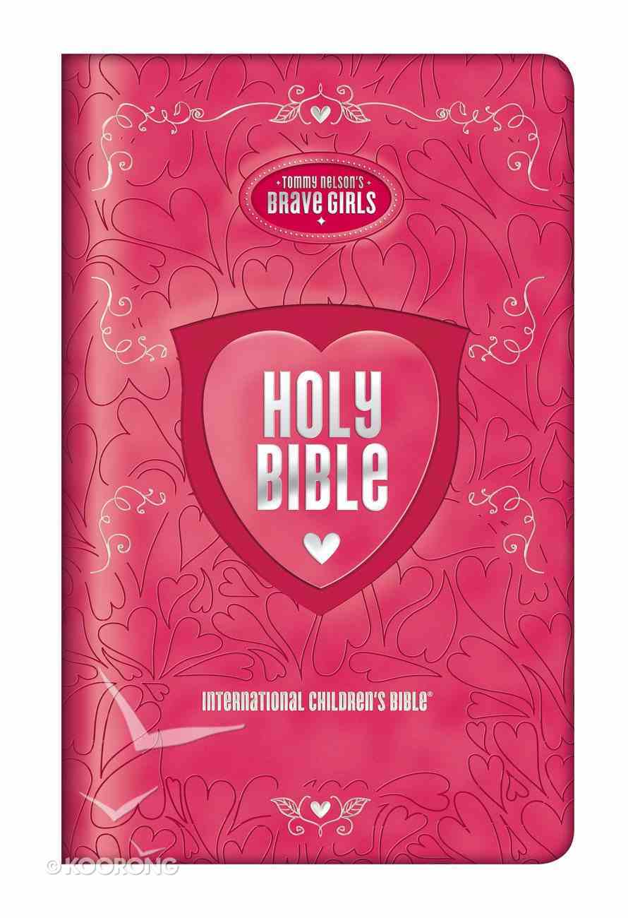 ICB Tommy Nelson's Brave Girls Devotional Bible Pink Premium Imitation Leather