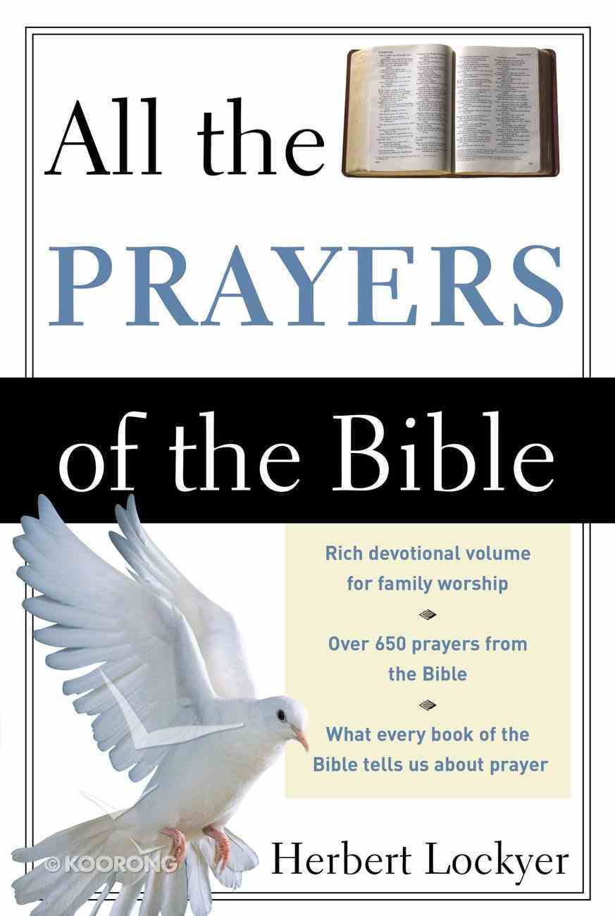 All the Prayers of the Bible Paperback