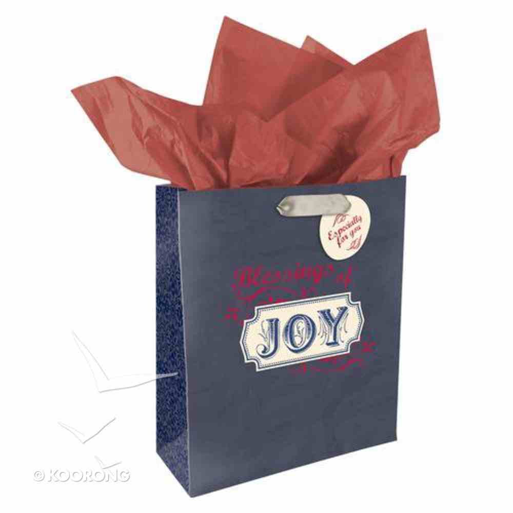 Gift Bag Medium: Joy (Incl Tissue) Stationery