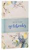 Notebook: Flowers and Birds With Verses, White/Blue/Red (Set Of 3) Paperback - Thumbnail 0