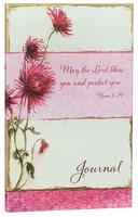 Journal: May the Lord Bless You and Protect You Pink Flowers (Numbers 6:24) Flexi Back - Thumbnail 0