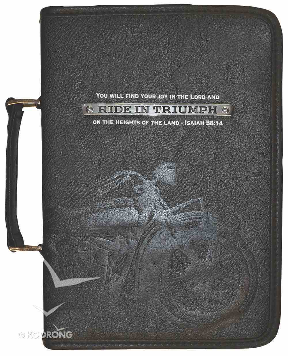 Bible Cover Ride in Triumph Xlarge Bible Cover