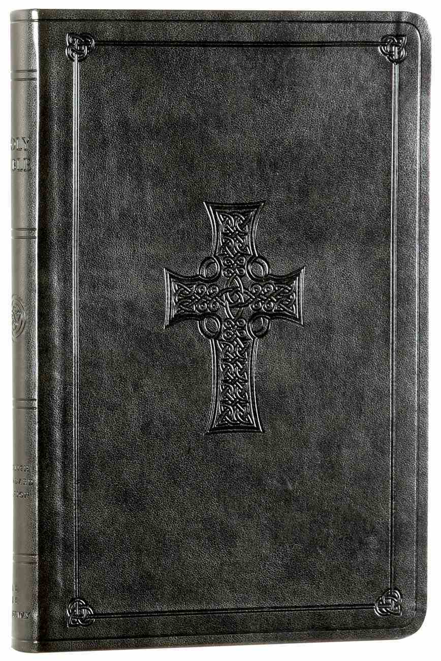 ESV Premium Gift Bible Olive Celtic Cross Design (Black Letter Edition) Imitation Leather