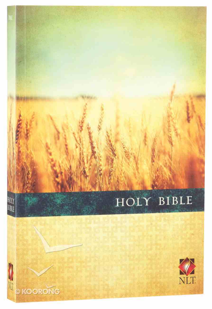 NLT Premium Value Large Print Slimline Bible (Black Letter Edition) Paperback