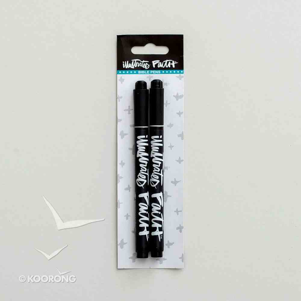 Bible Pens Value Pack: 2 Pack Precision Pens (Illustrated Faith Series) Stationery