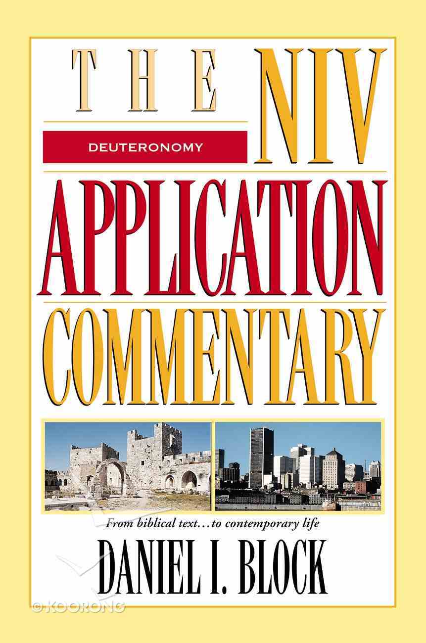 Deuteronomy (Niv Application Commentary Series) eBook