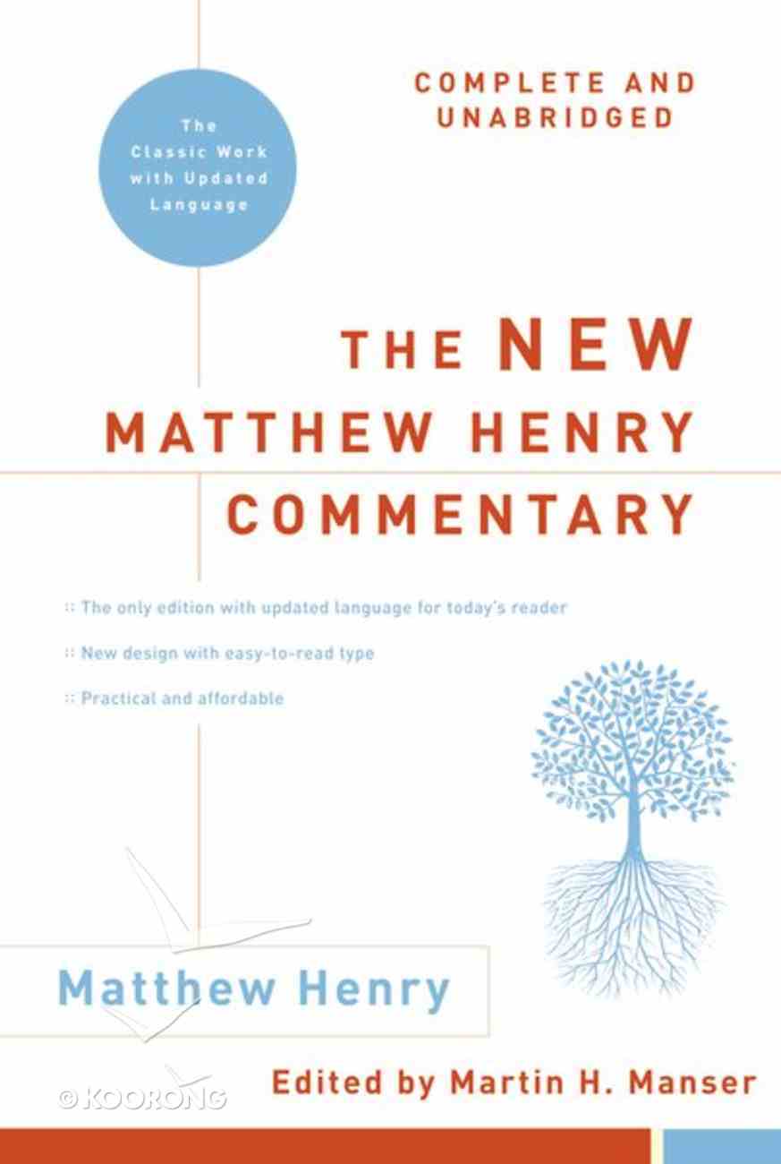 The New Matthew Henry Commentary eBook