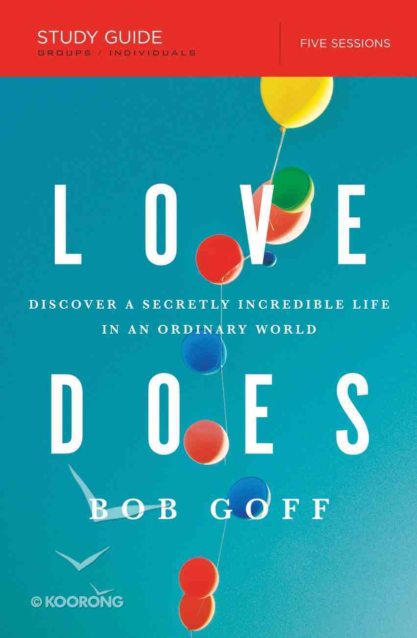 Love Does Study Guide eBook