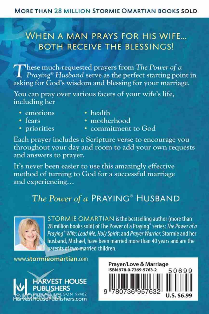 The Power of a Praying Husband (Book Of Prayers Series) Paperback
