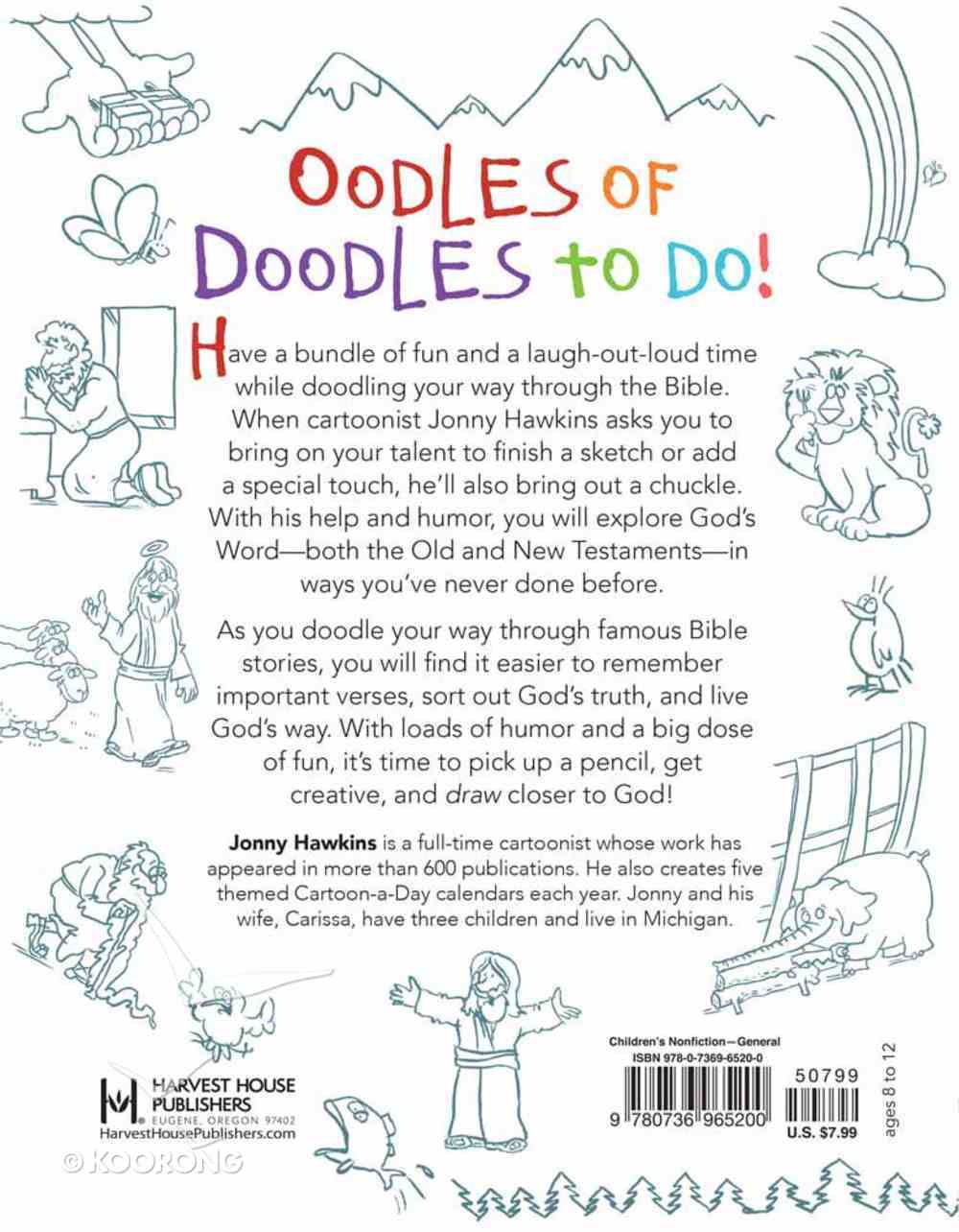Doodle Through the Bible For Kids Paperback