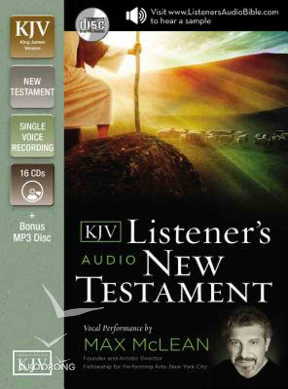 The KJV Listener's Audio New Testament CD