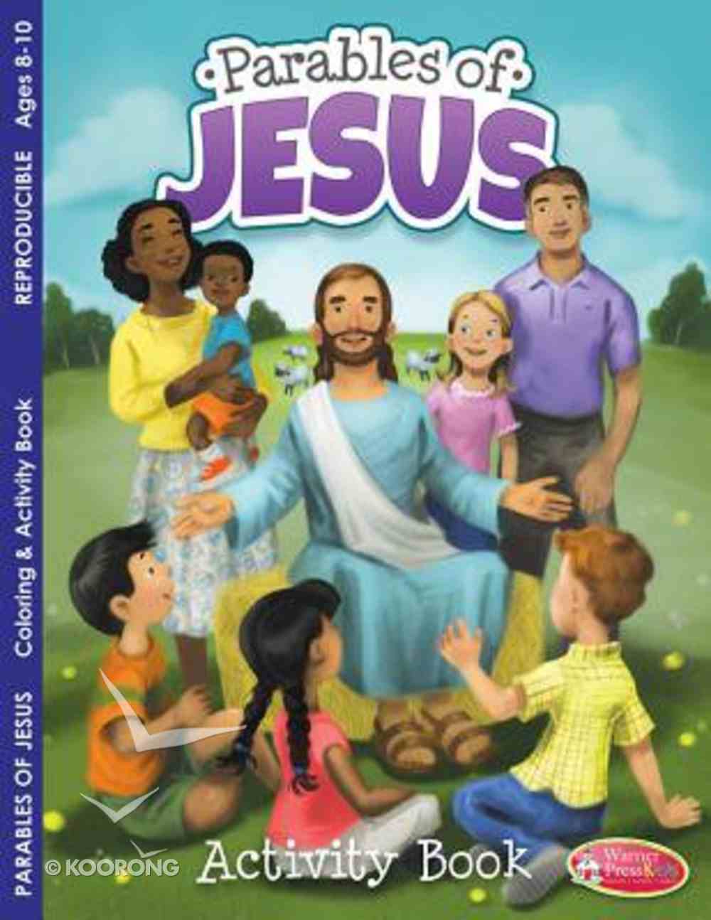 Parables of Jesus Coloring & Activity Book (Ages 8-10, Reproducible) (Warner Press Colouring & Activity Books Series) Paperback