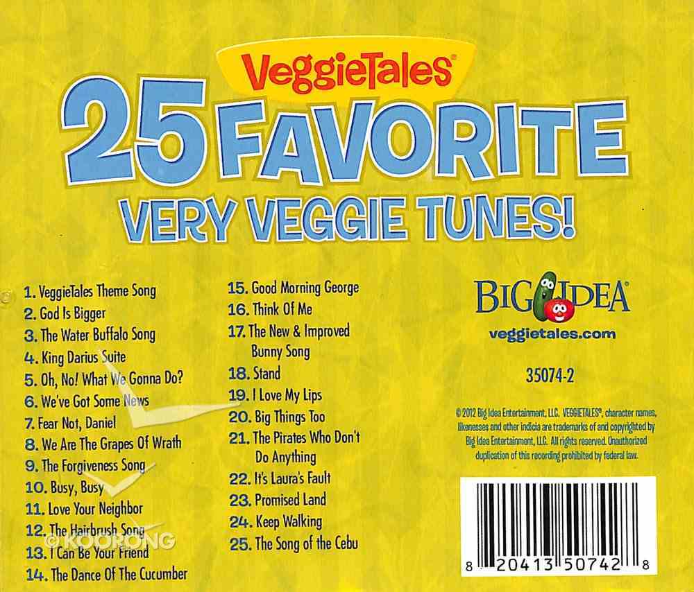 Veggie Tunes: 25 Favourite Very Veggie Tunes CD