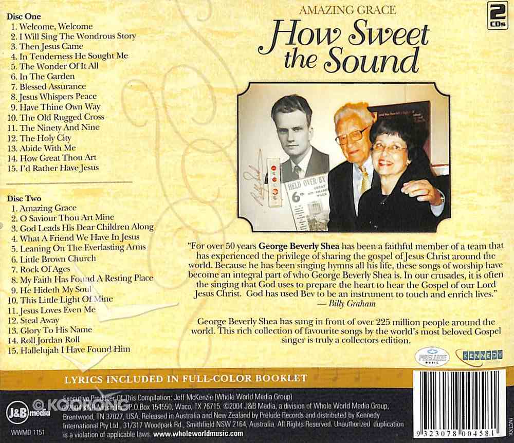 How Sweet the Sound (2 Cds) CD