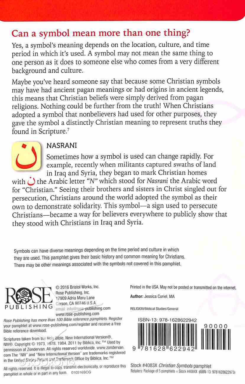 Christian Symbols By Rose Publishing Koorong