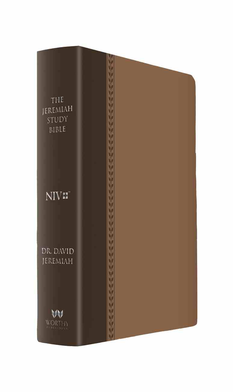 Niv The Jeremiah Study Bible Brown By David Jeremiah Koorong