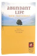 NLT Abundant Life New Testament (Black Letter Edition) Paperback