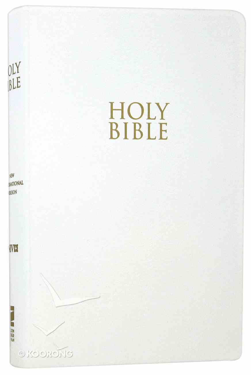 Niv Gift Award Bible White Red Letter Edition