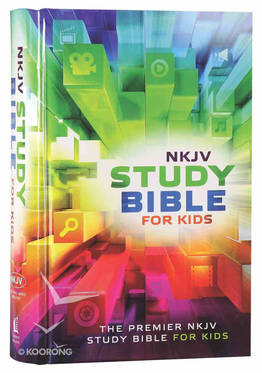 NKJV Study Bible For Kids (Black Letter Edition) Hardback