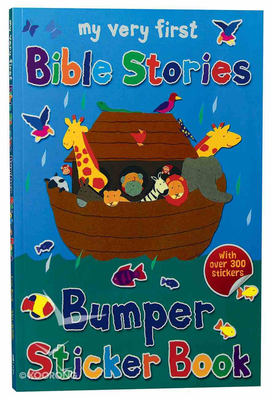 My Very First Bible Stories Bumper Sticker Book (My Very First Sticker Book Series) Paperback