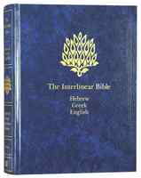 Interlinear Bible Hebrew/Greek/English One Volume Edition Hardback - Thumbnail 0