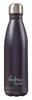 Water Bottle 500ml Stainless Steel: Black - He Restores (Vacuum Sealed) Homeware - Thumbnail 0