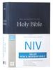 NIV Value Pew and Worship Bible Blue (Black Letter Edition) Hardback - Thumbnail 0