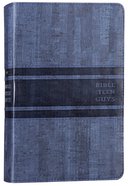 NIV Bible For Teen Guys Blue (Black Letter Edition) Premium Imitation Leather