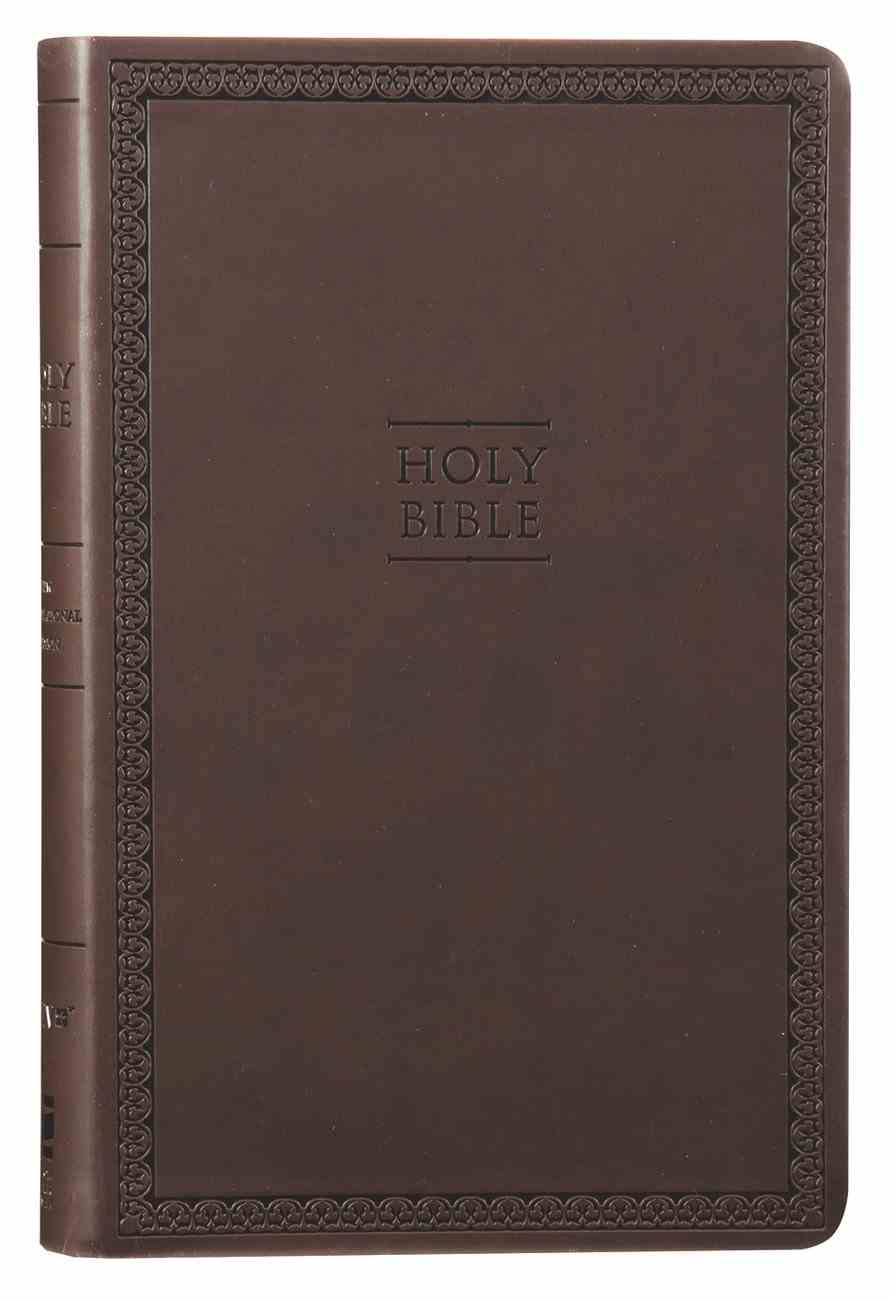 NIV Value Thinline Bible Brown (Black Letter Edition) | Koorong