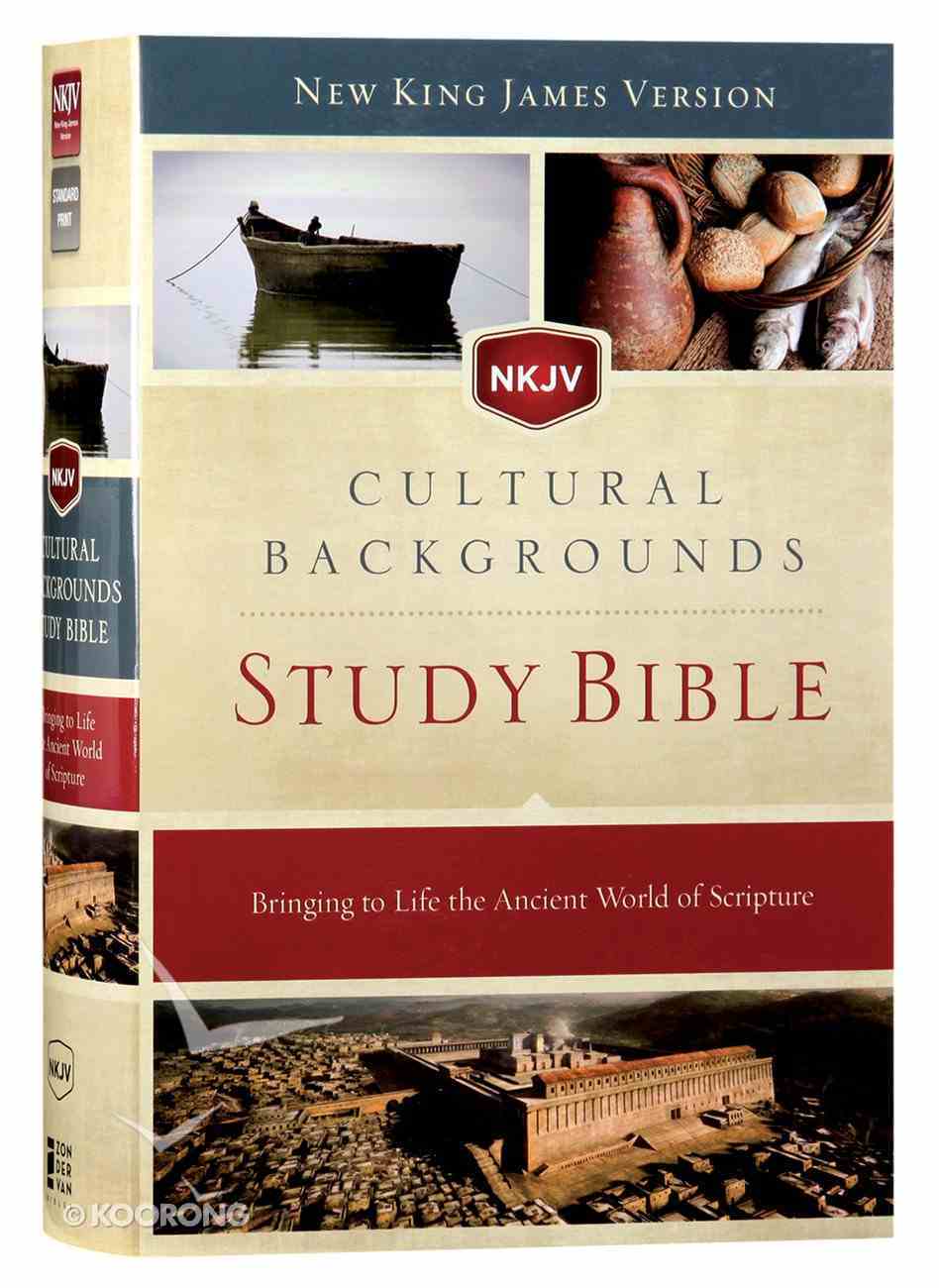 NKJV Cultural Backgrounds Study Bible (Red Letter Edition) Hardback