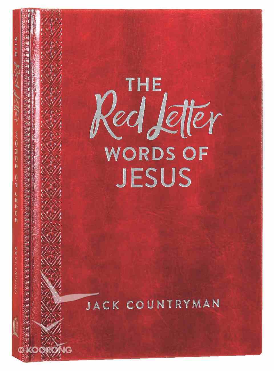 the red letter words of jesus pdf free download