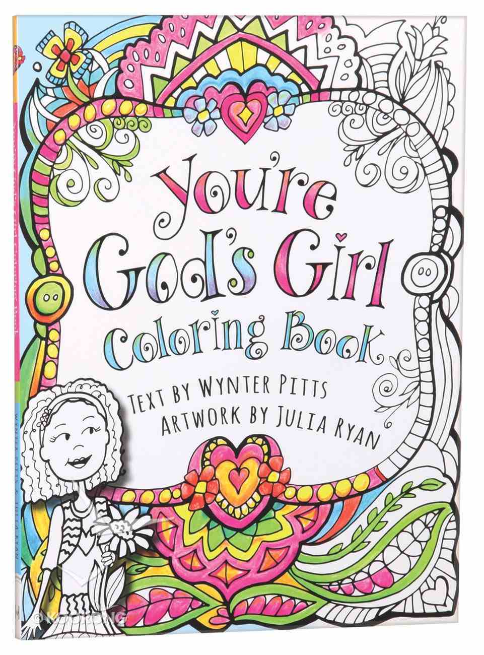 Coloring Book: You're God's Girl! Paperback