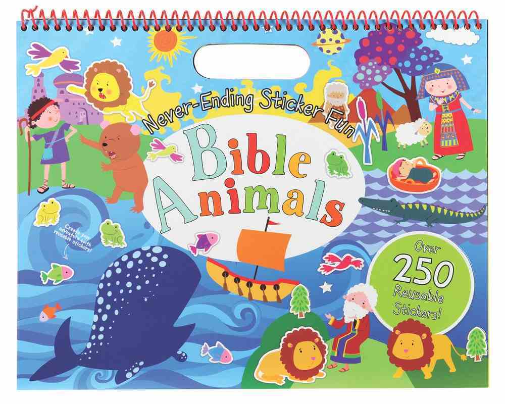 Never-Ending Sticker Fun: Bible Animals Spiral
