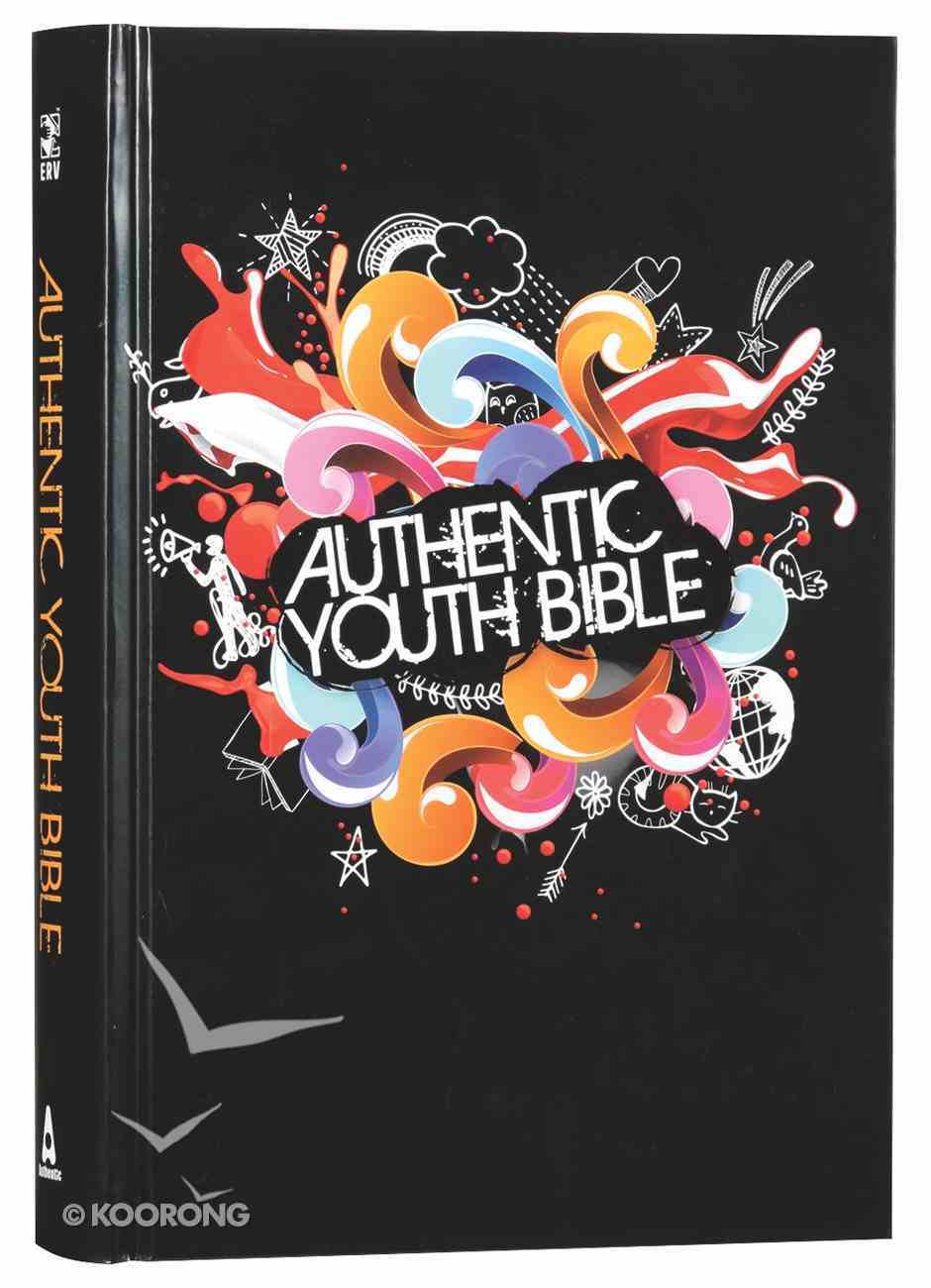 ERV Authentic Youth Bible Black Hardback