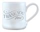Hand Thrown Ceramic Mug: Thank You Lord, 1 Thessalonians 5:18 Homeware - Thumbnail 0