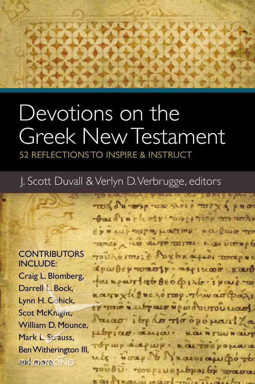 Devotions on the Greek New Testament eBook