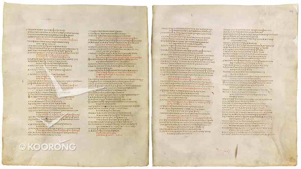 Codex Sinaiticus Koorong