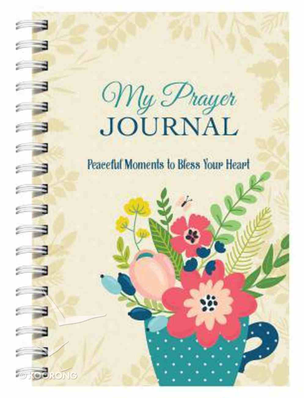 My Prayer Journal: Peaceful Moments to Bless Your Heart Spiral