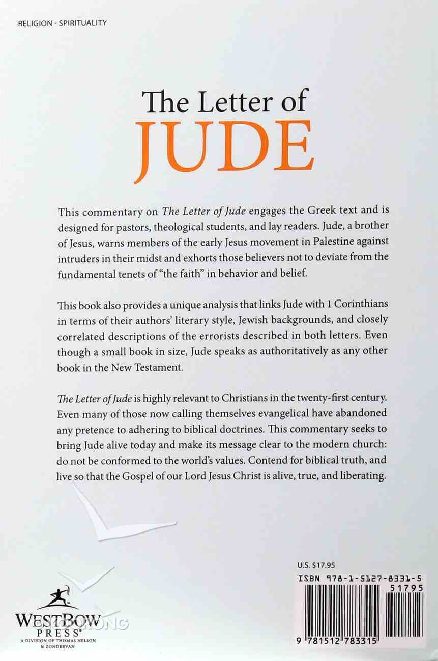 Book Of Jude Commentary A Verse By Verse Commentary On