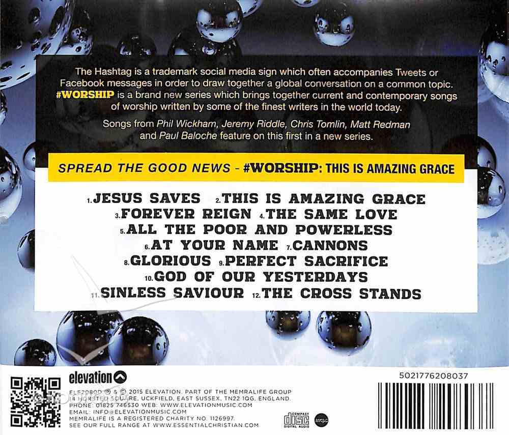 #Worship: This is Amazing Grace CD